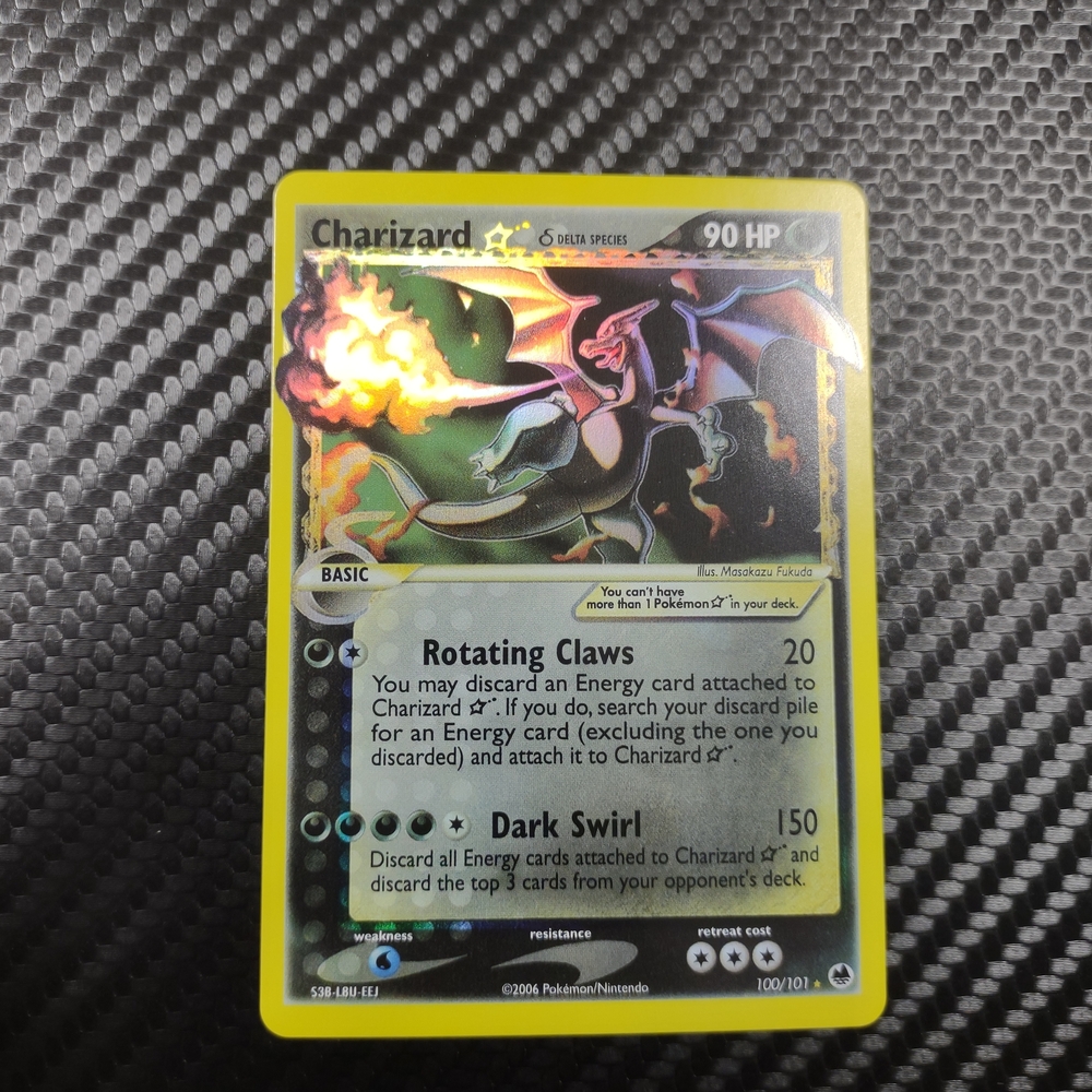 Delta Species Charizard Gold Star